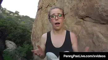 Backpacker Penny Pax Fucked By Fat Cock Land Owner!