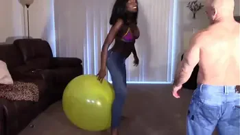 Black Booty grinding white dick till orgasm