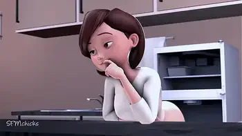 Mrs. Incredible animation