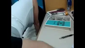 Real amateur couple fucking in public Library