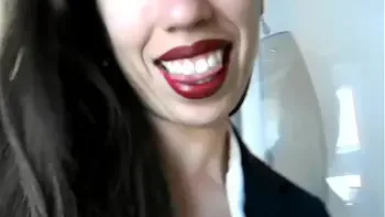 gets ready for work in front of her tiny boy and must find a hiding spot for him on her body