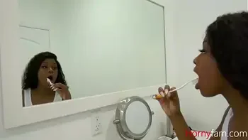 This BLACK stepDAD won't mind fucking his step Daughter