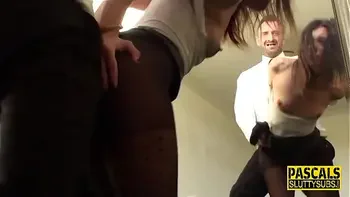 Anally fucked milf sub