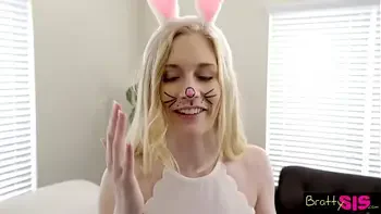 Easter Egg Hunt Leads Lil Bunny to Step Brothers Cock S9:E5
