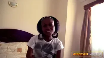 African maid fucked by big white tourist cock