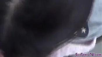 Asian student fingering