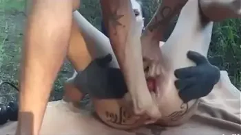 Deep asshole fisting