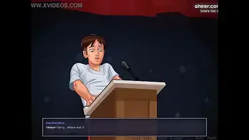 Hot blonde teen fantastic boobs massage l My sexiest gameplay moments l Summertime Saga[v0182] l Part 14