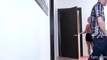 Really fond of stepmom's tits