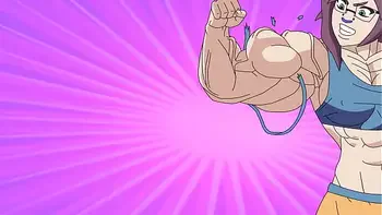 Nerdy girl muscle expansion