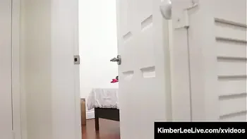 Sexy Loving Kimber Lee Face Fucks The Repair Guy!