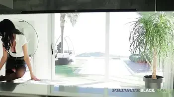 PrivateBlack - Milf Ania Kinski Squirts While Fucking BBC!