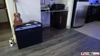 StepAunt catches him watching porn with a boner