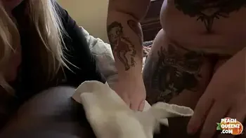 Peach Queenz BBWs Get Wet And Sloppy On A BBC Together