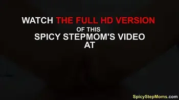 Busty blonde MILF Nina Kayy gets fucked by her stepson