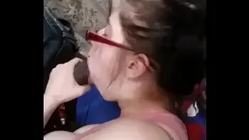 Bigtit White girl sucking bbc