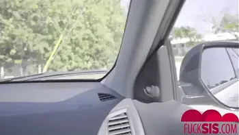 Serena Santos , Vienna Black In Road Trip Stepsister Ramming