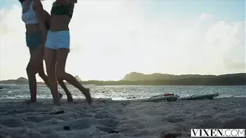 VIXEN Addie & Cayenne live out their threesome fantasy