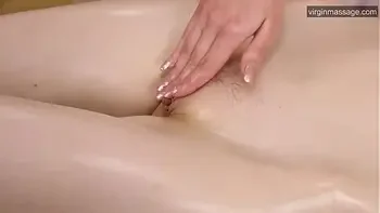 Russian beauty Domna Svistok massaged until orgasms