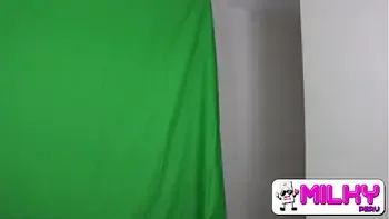 Caught on the street a Latina with big tits and ass