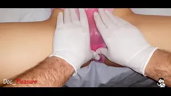 Doctor can you give me a massage ??? My pussy really hurts.... I CAN'T RESIST !!