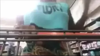 Public Titties flashing