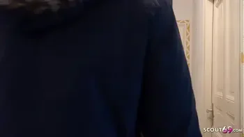 GERMAN SCOUT - ROUGH ANAL FOR SKINNY MILF AT STREET CASTING