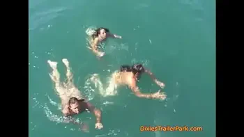 A TRAILER TRASH Yacht ORGY