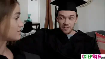 Got to fuck my big ass stepsister after our graduation