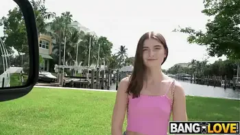 Eliana Rose Low Key Freak Hops on The Bus