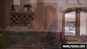 stepMom caught stepSon getting BJ by GF