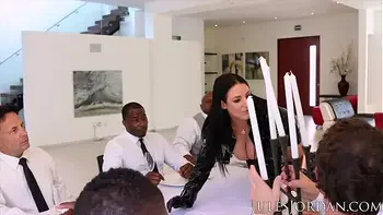 Jules Jordan - Angela White's Dark Side Her Biggest Gangbang Ever, Double Anal, Triple Penetration!