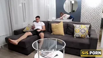 SIS.PORN. Girl will go to a party thanks to sex with handsome stepbro