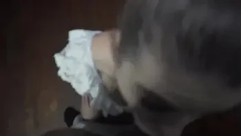 Step Sister wants to borrow money, so i borrowed her throat