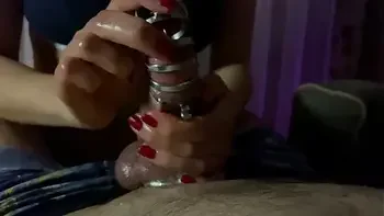 20, Locktober - Edging day. Will I let him cum?