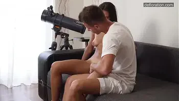 Virgin hardcore defloration of Olivia Cassi