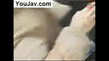 Asians Flashing On A Cold Day.