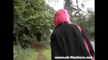 Pregnant Redhead In Public