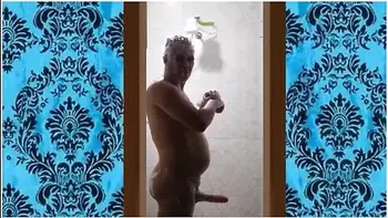 O Meu Banho Gostoso Com o Pau Duro 009