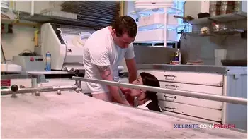 French Big Tits Brunette Lana Fever Fucks The Baker