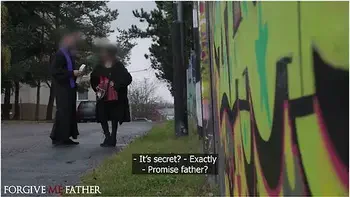 Pretty French Brunette Rough Hardcore Sex Blowjob And Facial After X-rated Confession