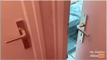 J Watch My Stepsister As She Masturbates. I Offer Her My Cock And She Accepts!!