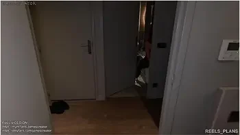 Big Ass French Girl Cheats On Her Boyfriend, Caught Masturbating And Fucked By Her Roommate