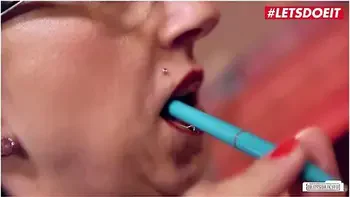 Milf Boss Stella Star Fucks Lucky Man During Interview