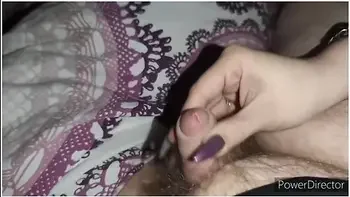 Long Purple Magnetic Gel Nails *cumblast