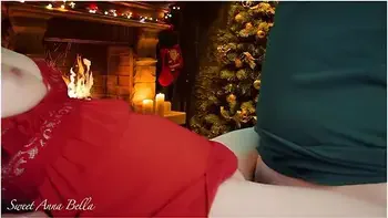 Xxxmas - For Christmas My Husband Lick My Pussy, Fuck Me Hard And Cum On My Clothes, What Else ? With Anna Pierceson