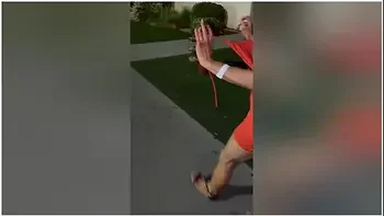 Naked Street In Sexynini83 - Naked In Vegas Street