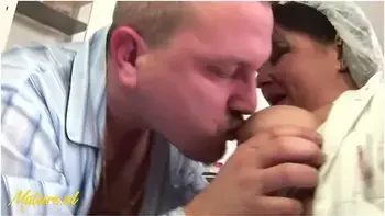 Horny Patient Fucked His Nurse In Her Ass & Creampied Her