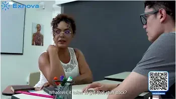 Colombian Milf Teacher Fucks Virgin Nerd In The Classroom! Pipe Boy & Carla Morelli