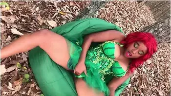 Enjoying A Beautiful Day In The Woods As Poison Ivy Nina Rivera